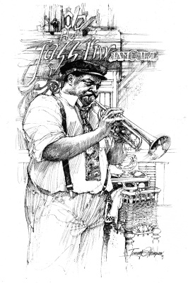 (image for) (jazz#6) Trumpet Musician