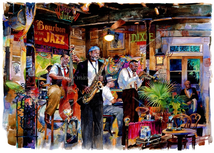 (image for) A Night on Bourbon - Click Image to Close