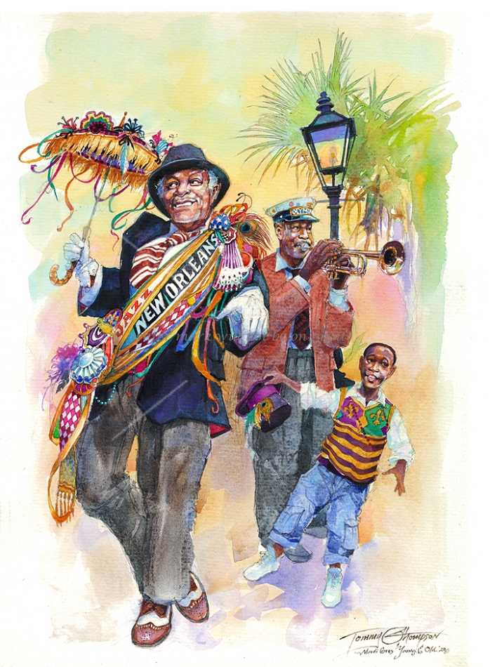 (image for) Mardi Gras~Young & Old - Click Image to Close