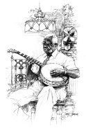 (image for) (jazz#1) Banjo Musician