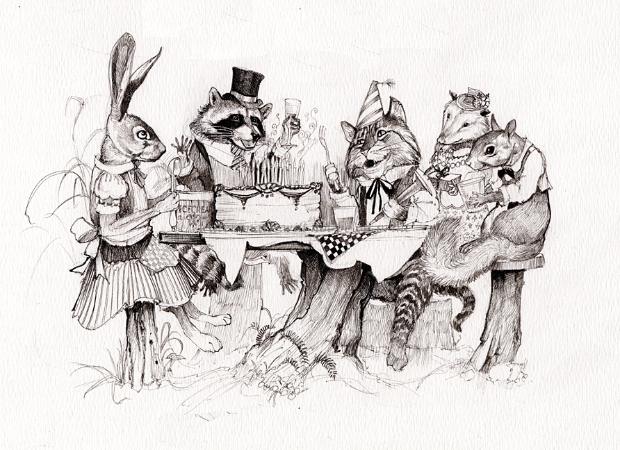 (image for) Woodland Party - Click Image to Close